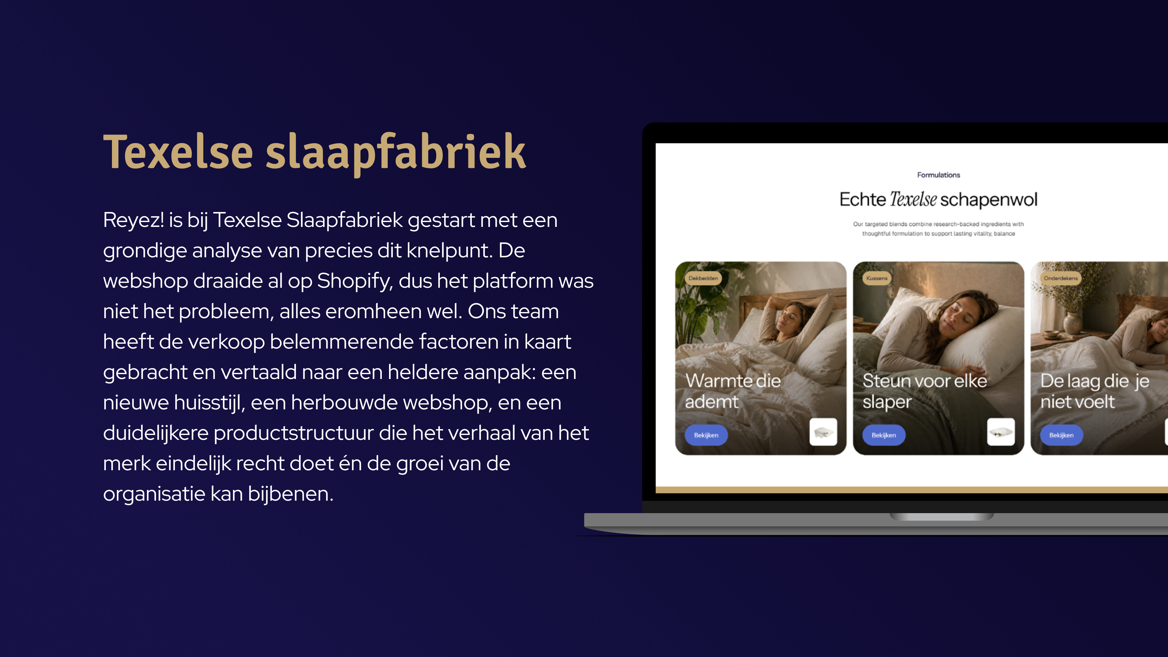 Slaapfabriek blauw